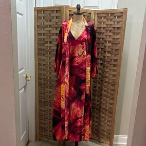 Sensara Polyester Sleep robe set